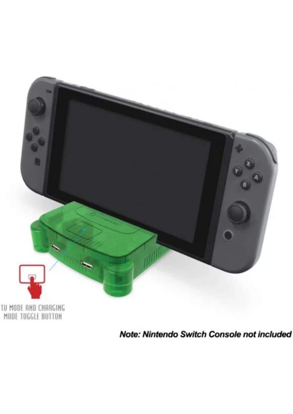 Station D'accueil Pour Nintendo Switch Retron S64 Par Hyperkin - Lime Green